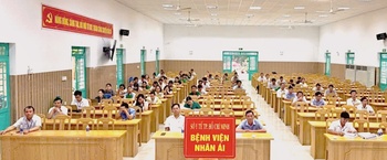 Bệnh viện Nhân Ái tham dự Hội nghị trực tuyến “Hội nghị toàn quốc nghiên cứu, học tập, quán triệt và triển khai thực hiện Nghị quyết Hội nghị lần thứ ba Ban Chấp hành Trung ương Đảng”
